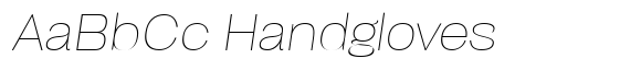 Enotria Wide Thin Italic image