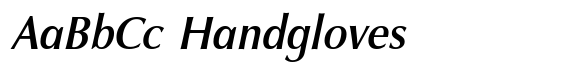 Opal Bulgarian SemiBold Italic image