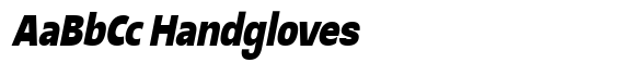 Glorytalk Sans Black Italic Semi Condensed image