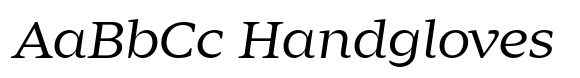 Zin Serif Extended Regular Italic image