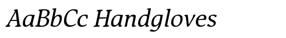 Mirandolina Italic image