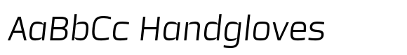 Certo Sans Light Italic image
