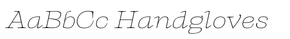Binetra Thin Italic image