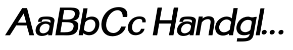 Homiled Grade Light SemiExpanded Italic image
