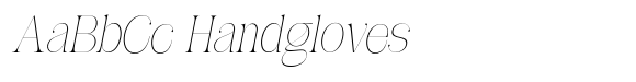 Awesome Gulgina Thin Semi Condensed Slanted image