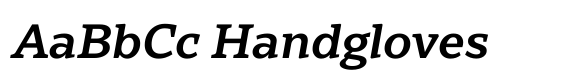 Nexa Serif Bold Italic image