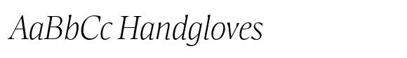 Antonia H1 Light Italic image