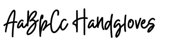 Rubellin font sample