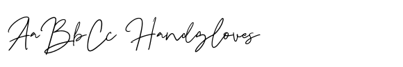Sinden Signature font sample