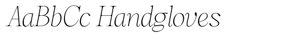 Magerist Extra Light Expanded Italic image