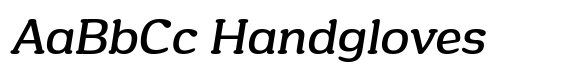 Brandier Medium Italic font sample