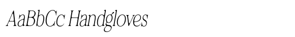 Felgiora Soft Thin ExtraCondensed Italic image