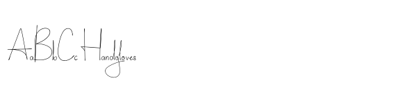 August Rush Regular font sample