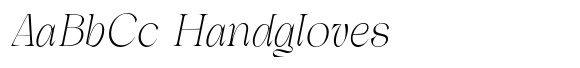 Dx Gaster Thin Italic image