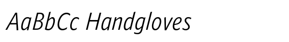 Forley Condensed Light Italic image