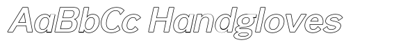 Reang Lanira Semi Bold Italic Outline image