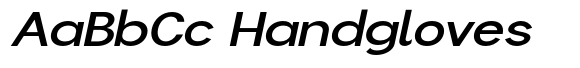 Flova Bold Extended Italic image
