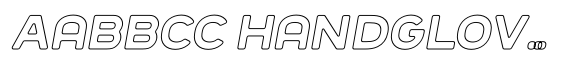 Sandport Extended Medium Out Italic image