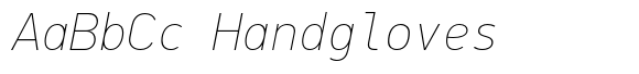 PF DIN Mono Extra Thin Italic image