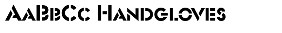 Glaser Stencil Std Small Caps Standard (d) image