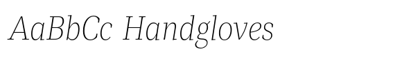 Mediator Serif Narrow Ultra Light Italic image