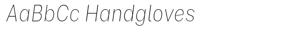 Eunabil Thin Condensed Italic image