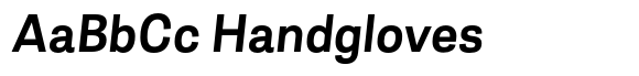 Berna Semi Bold Italic image