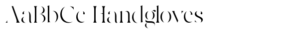 Wadgeton font sample