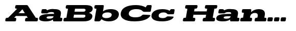 Dean Soft Slab Wide Extra Bold Italic image