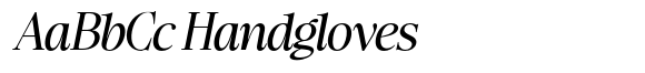 Ladinta Italic font sample
