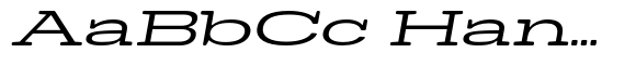 Dean Soft Slab Wide Regular Italic image