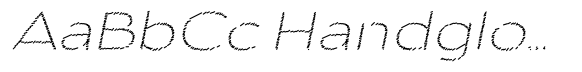Aukim II Strokes Thin Expanded Italic image