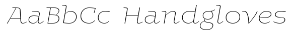 Oksana Cyrillic Light Italic image