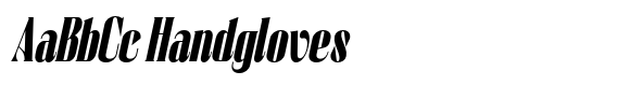 JHC Audemars Extrabold Italic image