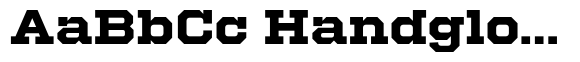 Hattrick Serif Extrabold Wide image