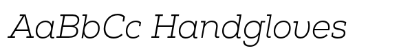 Nexa Slab Light Italic image