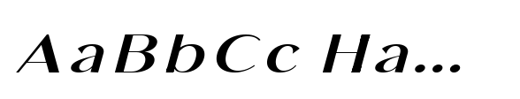 Bia Sans High Medium Exp Italic image