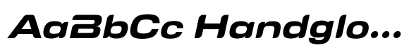 Tecnostar Expanded Bold Italic image