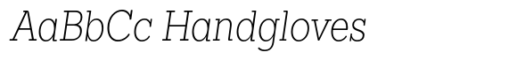 Sanchez Condensed ExtraLight Italic image