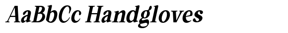Romantic Editorial Black Condensed Slanted image