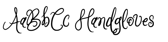 Pretty Heartness font sample