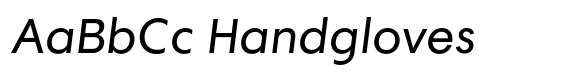 Regine Regina Short Medium Italic image