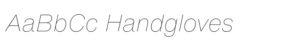 Helvetica Now Text Thin Italic image