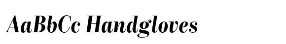 Overture Display Bold Adagio font sample