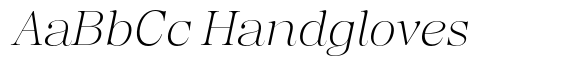 Regaris Plain Extra Light Italic image