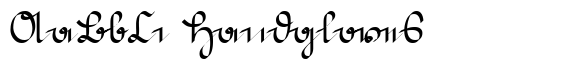 Suetterlin Calligraphic Alt Bold image
