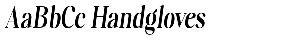 Polisha Reynold Soft Bold Italic Condensed image