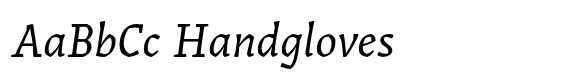 Grimmig Italic image