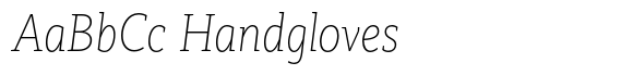 RoglianoPro Semi Condensed Thin Italic image