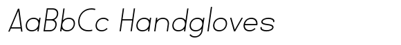 Giordano Extra Light Italic font sample